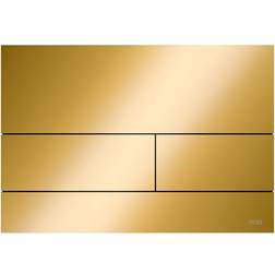 Tece square II Metall WC-Betätigungsplatte Polished Gold Optic