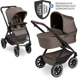 ABC Design Kombi-Kinderwagen Samba 2 inkl. Babywanne und Sportsitz XXL-Zubehörpaket