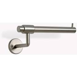 Garden Trading Novello Brushed Nickel Bathroom Toilet Roll Holder
