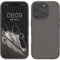 Kwmobile Silicone Case for Apple iPhone 16 Pro Max TPU Rubberized Cover