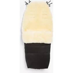 John Lewis Baby Sheepskin Footmuff Black