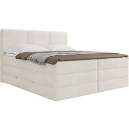 MID.YOU Creme Boxspringbett