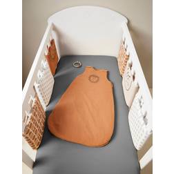 Vertbaudet Cot Playpen Bumper Ethnic Printed Beige