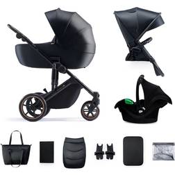 Kinderkraft 3-in-1 Mink Pro Prime 2 with Car Seat Venezian Black (Travel system)
