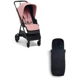 Mamas & Papas Libro Stroller Bundle with Footmuff Peony Pink