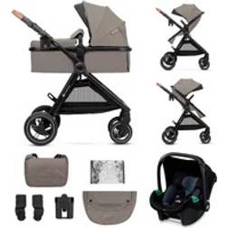 Kinderkraft Esme 3in1 With Mink Pro Car Seat Sand Beige (Travel system)