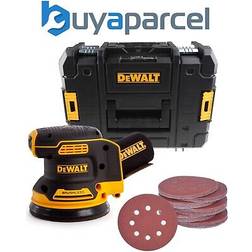 Dewalt DCW210N Cordless Brushless 18V XR Orbital Sander 125mm + 50 Sheets