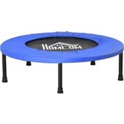 Homcom 32 Inch Mini Fitness Trampoline Home Gym Yoga Exercise Rebounder