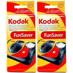 Kodak 2 x FunSaver Disposable Camera With Flash 800 ISO