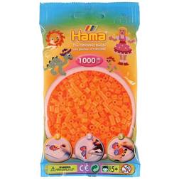 Hama Midi Perler Neon Orange 1000stk 207-38