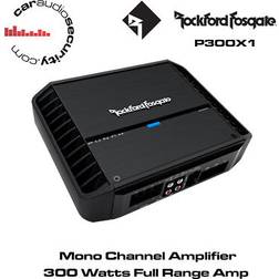 Rockford Fosgate Punch P300X1 Mono Amplifier 300 Watts Full-Range