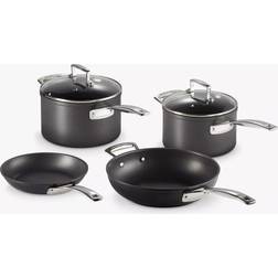 Le Creuset Toughened Non-Stick Pan 4 Piece Cookware Set with lid