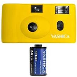 Yashica MF-1 Snapshot Art Camera Y Edition with 1 Film 400/24 Yellow