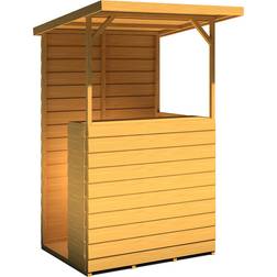 Shire Tiki 4 x 3ft Garden Bar Shed (Building Area )