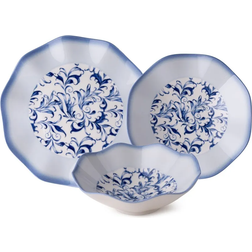 Hermia Tafelservice 24 teilig 25 x 25 x 2 cm Mehrfarbig Service 24Stk.