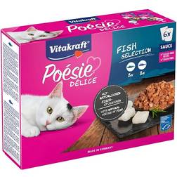 Vitakraft Poésie Deli Sauce Fish 6x85g