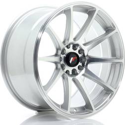 Japan Racing JR11 Silver Machined Face 9.5 x 18 5/112/114.3 ET30 CB72.6