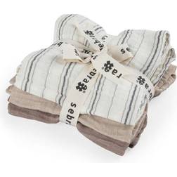 Sebra Cream Stripe 3 Stk Beige