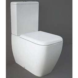 RAK Ceramics Metropolitan Rimless Close Coupled Toilet + Soft Close Seat