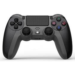 VIELLAN Grey PS4 Controller Bluetooth Compatible Vibration Gamepad