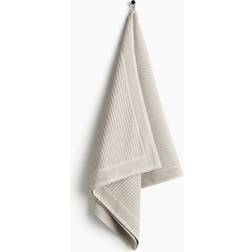 H&M Badhandduk i bomull 70x140 Badlakan Brun (140x70cm)