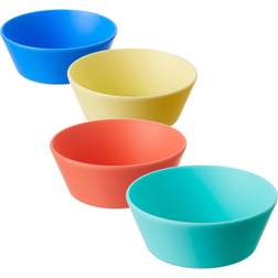Nuby Square Toddler Weaning Bowls Set of 4