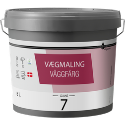 Droppen Elegance Vægmaling Glans 7 - Hvid Vægmaling Hvid