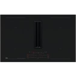 AEG SaphirMatt Induction Hob with Extractor NCP84C01AZ 83cm