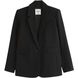 Abercrombie & Fitch Classic Suiting Blazer Black