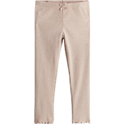 H&M Ribbed Cotton Jersey Leggings Pink 3T 2-3Y