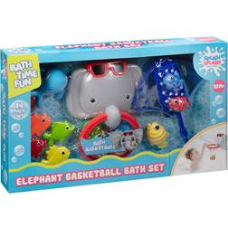 Splish Splash Splish Elephant Basketball Bath Set
