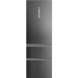 Haier HTW5618ENMP Fridge Freezer Platinum Inox