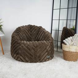 Rucomfy Faux Fur Coffee Bean Bag