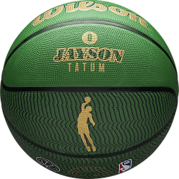 Wilson NBA Player Icon Outdoor BSKT Basketbollar Green/Whi Tatum