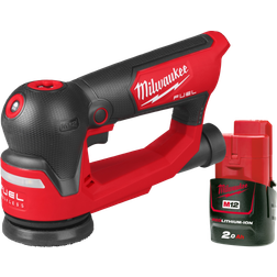 Milwaukee Sampak M12 Excentersliber FSDR75-0B Batteri B2