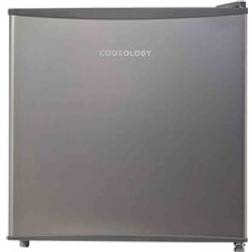 Cookology MFR45SS Mini Table Top Fridge Silver, Stainless Steel