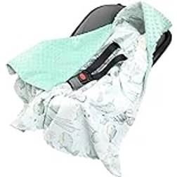 Medi Partners Einschlagdecke 100% Baumwolle 85 x 85 cm Kuscheldecke