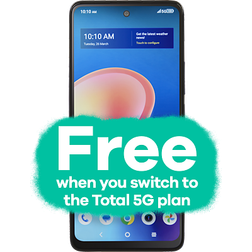 TCL 50 XE 5G Smartphones Total Wireless Blue