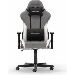 DxRacer Formula L Grå Vit Tyg