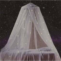 Fluorescent Star Bed Canopy Glow in the Dark