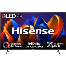 Hisense 43 Inch 4K QLED Smart TV 43E77NQTUK