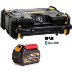 Dewalt 18V Tstak DAB Digital Site Radio Bluetooth Charger USB Flexvolt 6.0AH