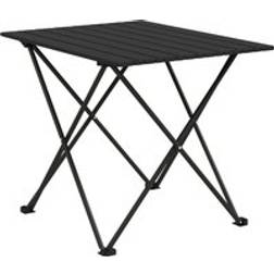 OutSunny Folding Camping Table Black