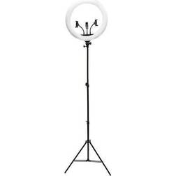 RIO Professional Makeup And Vlogging 18 Inch Dimmable LED Ring Light