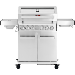 CosmoGrill 6 Burner Stainless Yamara 4+2 Gas BBQ