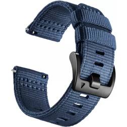 INF Nylon Klockarmband för Garmin Forerunner 255/265/245 Smartwatch Blå M
