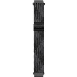 Polar Braided Yarn Wristband 20 mm Black