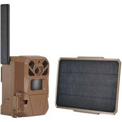 Moultrie Mobile Edge 2 Cellular Trail Camera 3.4W Solar Power Pack Combo