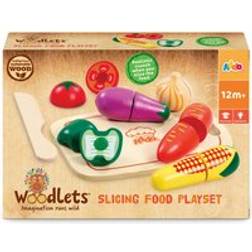 Addo Play Woodlets Slicing Food Vegetables Roleplay Set