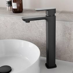 Merano Matera Tall Basin Mixer Tap Matt black